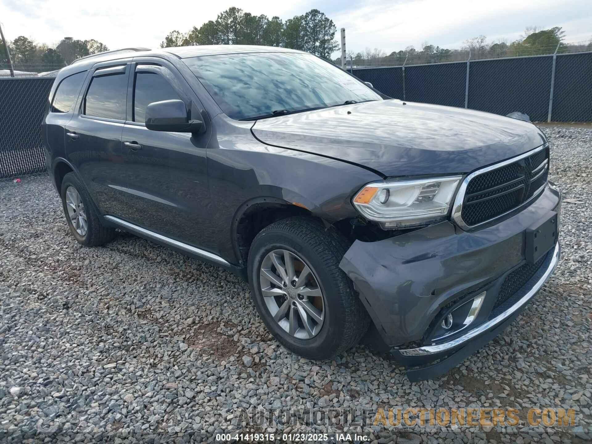 1C4RDJAG5HC661076 DODGE DURANGO 2017