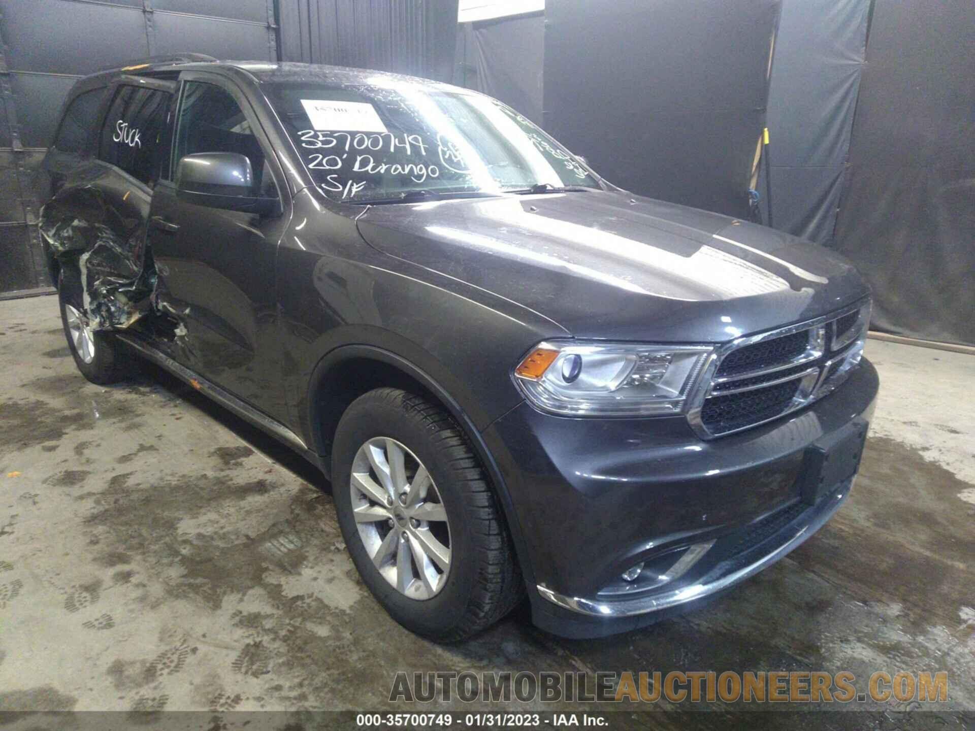 1C4RDJAG5LC376872 DODGE DURANGO 2020