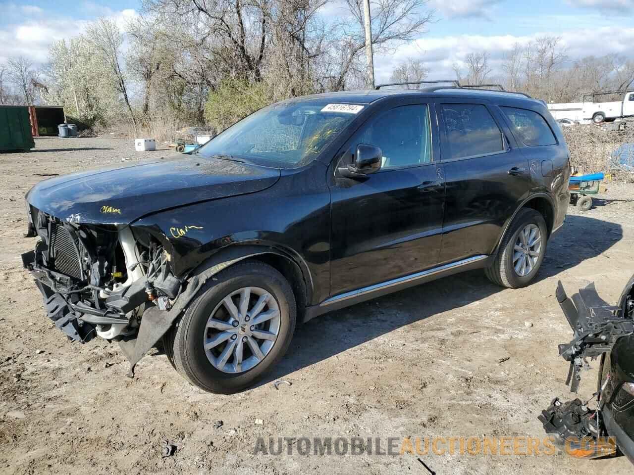 1C4RDJAG6LC224180 DODGE DURANGO 2020