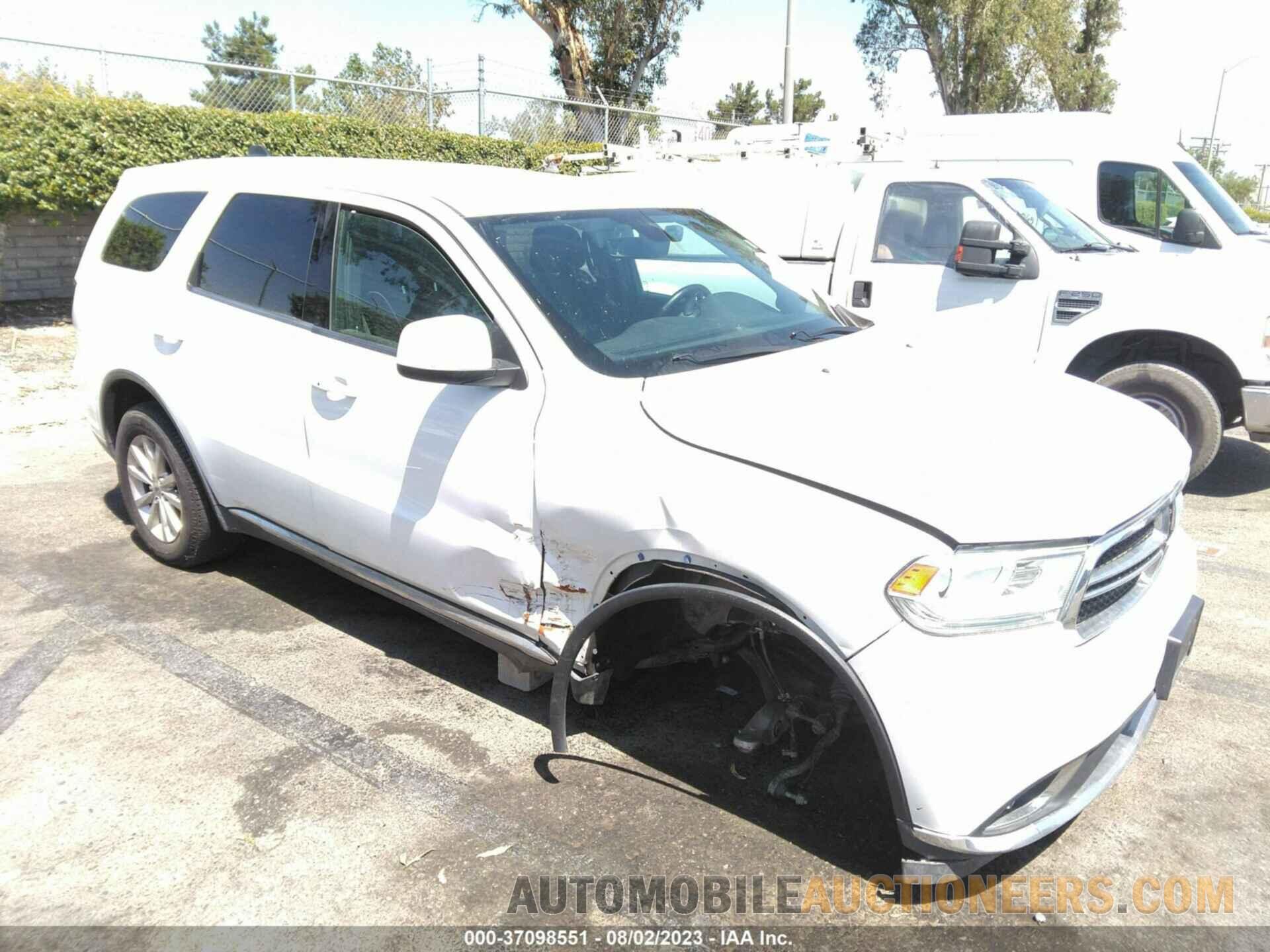 1C4RDJAG6LC262623 DODGE DURANGO 2020