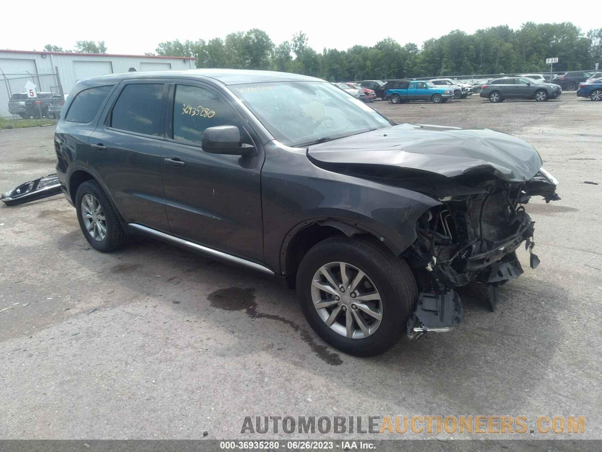 1C4RDJAG7JC161281 DODGE DURANGO 2018