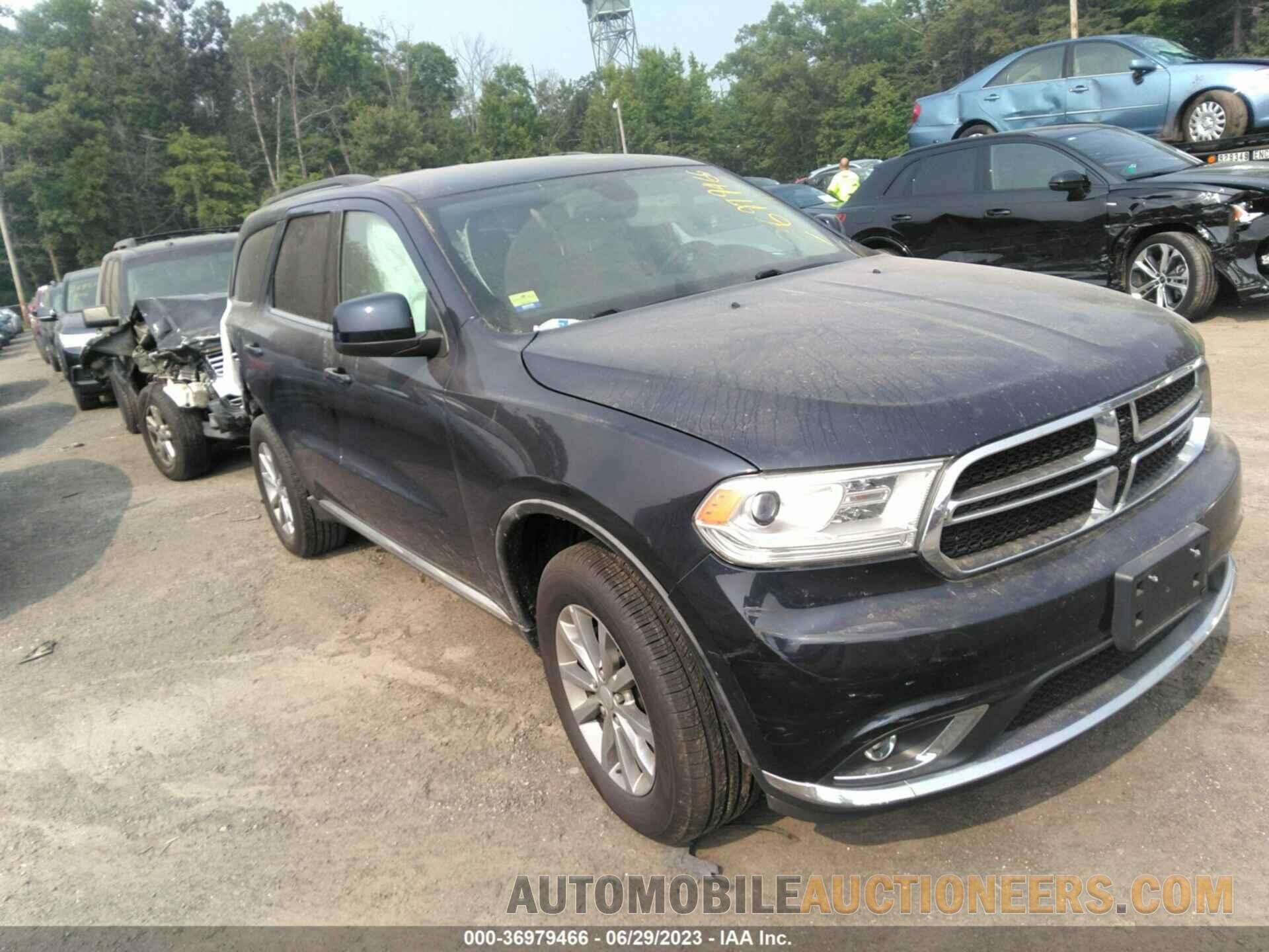 1C4RDJAG7JC330862 DODGE DURANGO 2018