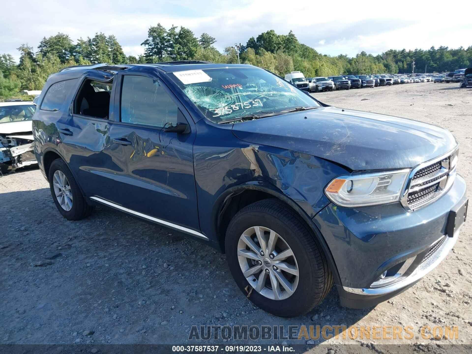 1C4RDJAG7KC777631 DODGE DURANGO 2019