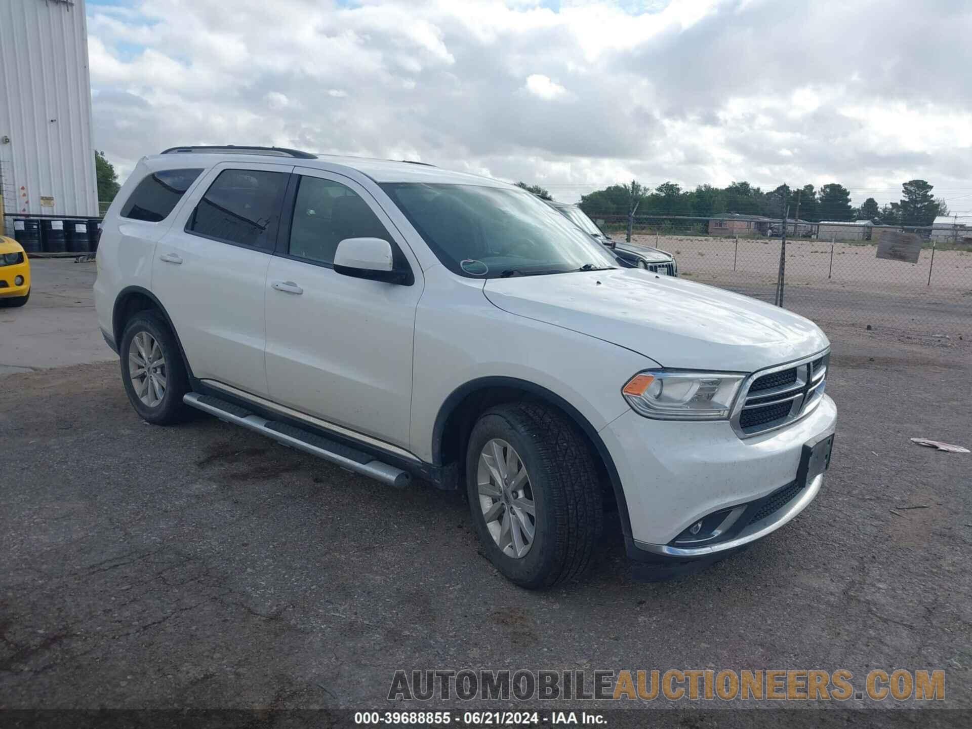 1C4RDJAG7LC382365 DODGE DURANGO 2020