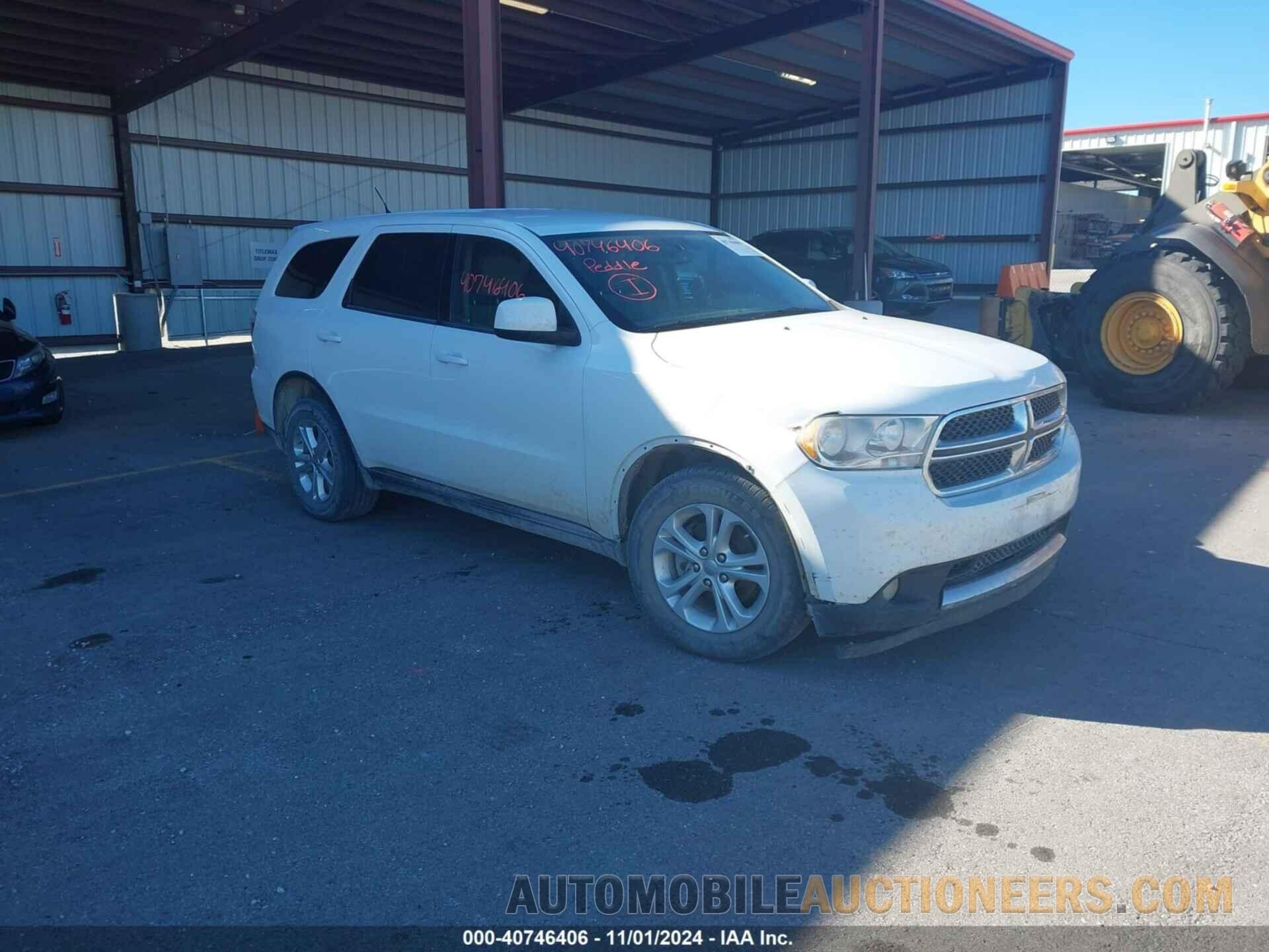 1C4RDJAG8DC584584 DODGE DURANGO 2013