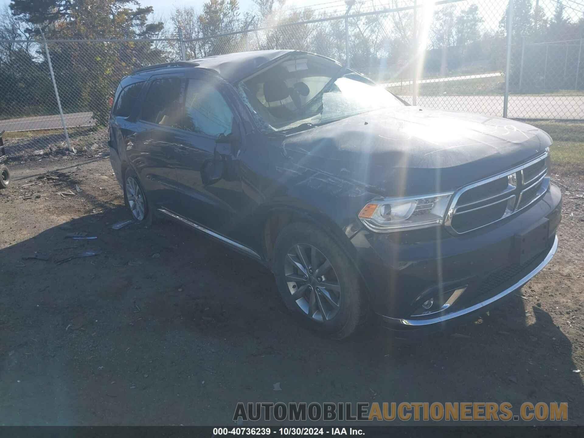 1C4RDJAG8JC102109 DODGE DURANGO 2018