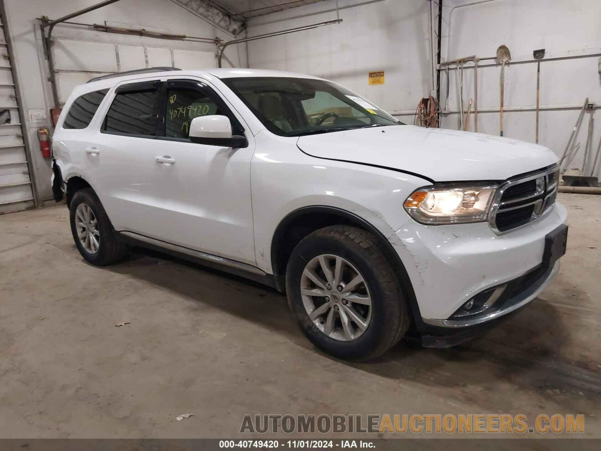 1C4RDJAG8KC733959 DODGE DURANGO 2019