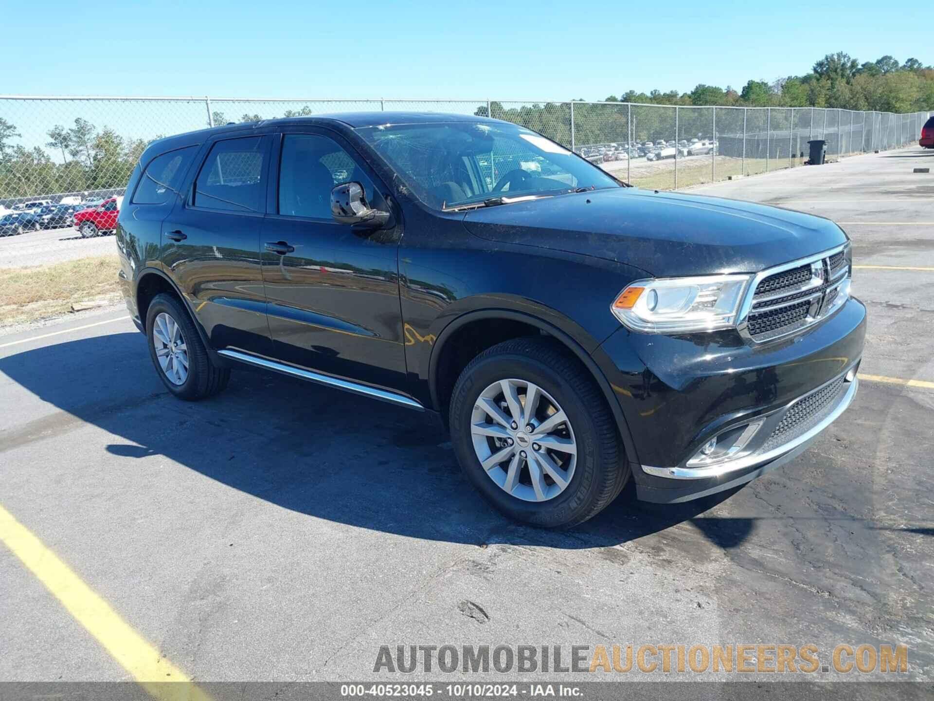 1C4RDJAG8LC309277 DODGE DURANGO 2020