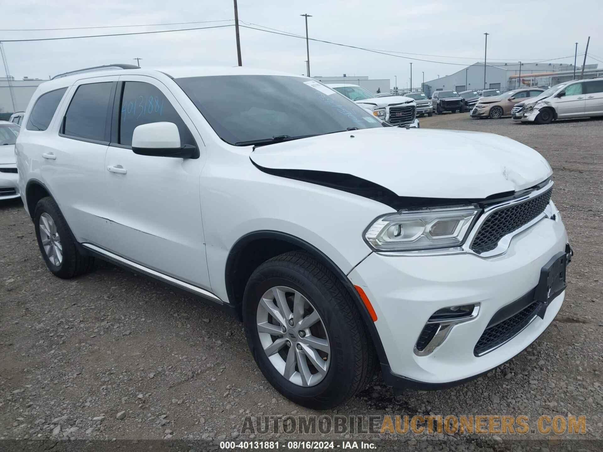 1C4RDJAG8MC763790 DODGE DURANGO 2021