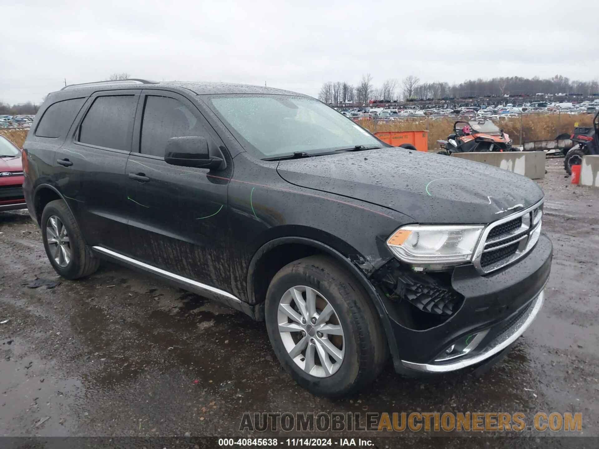 1C4RDJAG9FC176937 DODGE DURANGO 2015