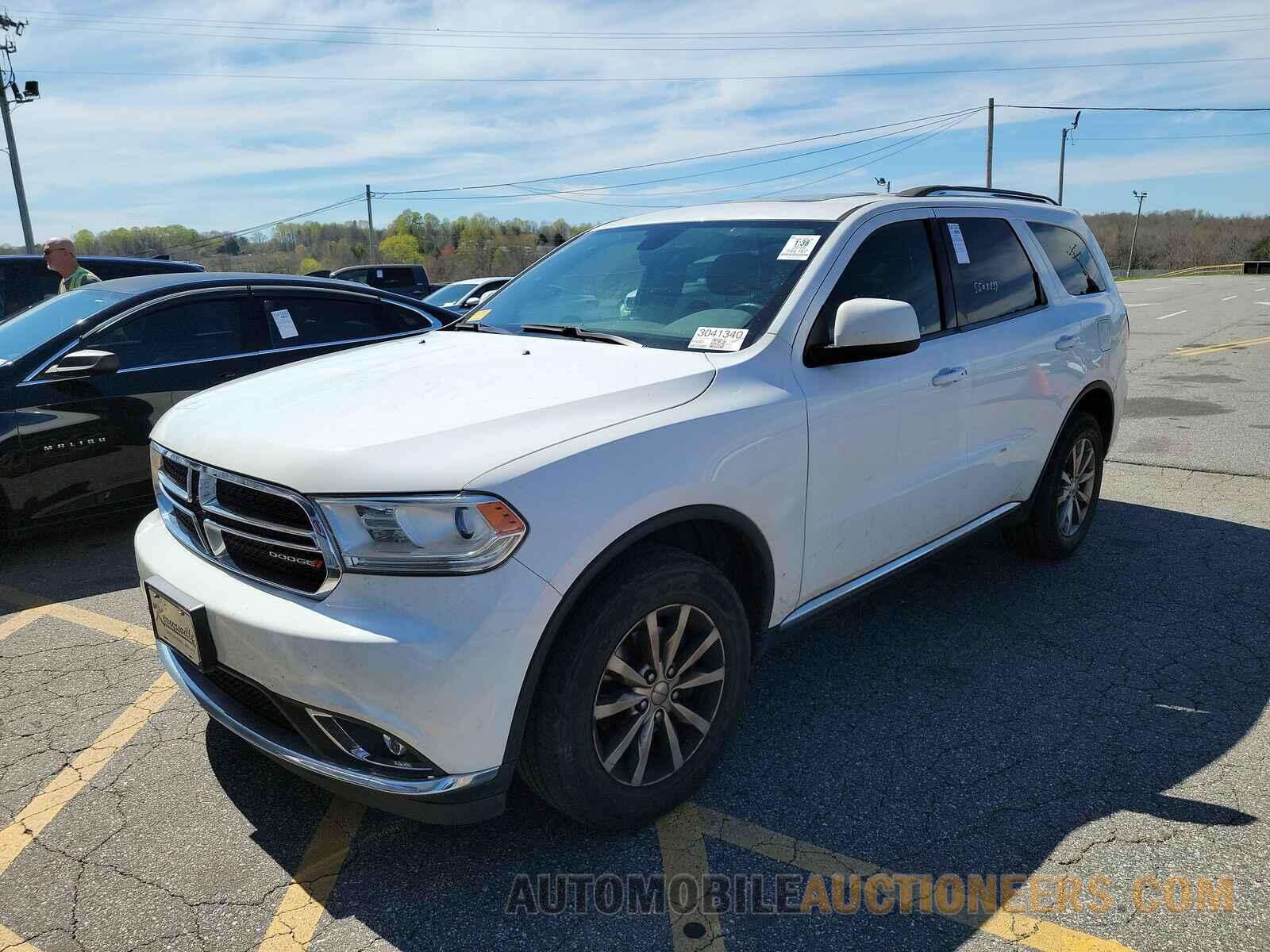 1C4RDJAG9GC398346 Dodge Durango 2016