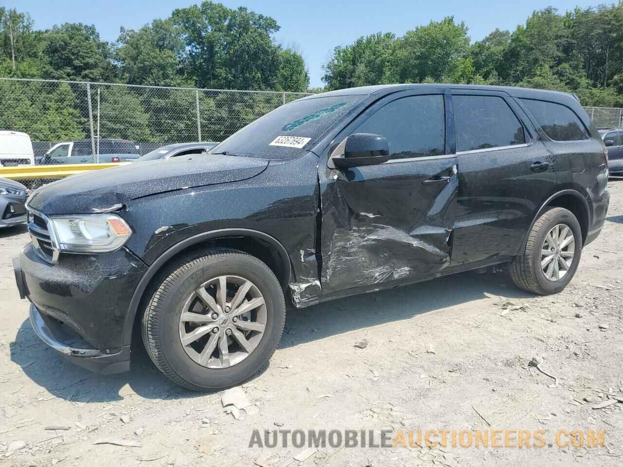 1C4RDJAG9LC107614 DODGE DURANGO 2020