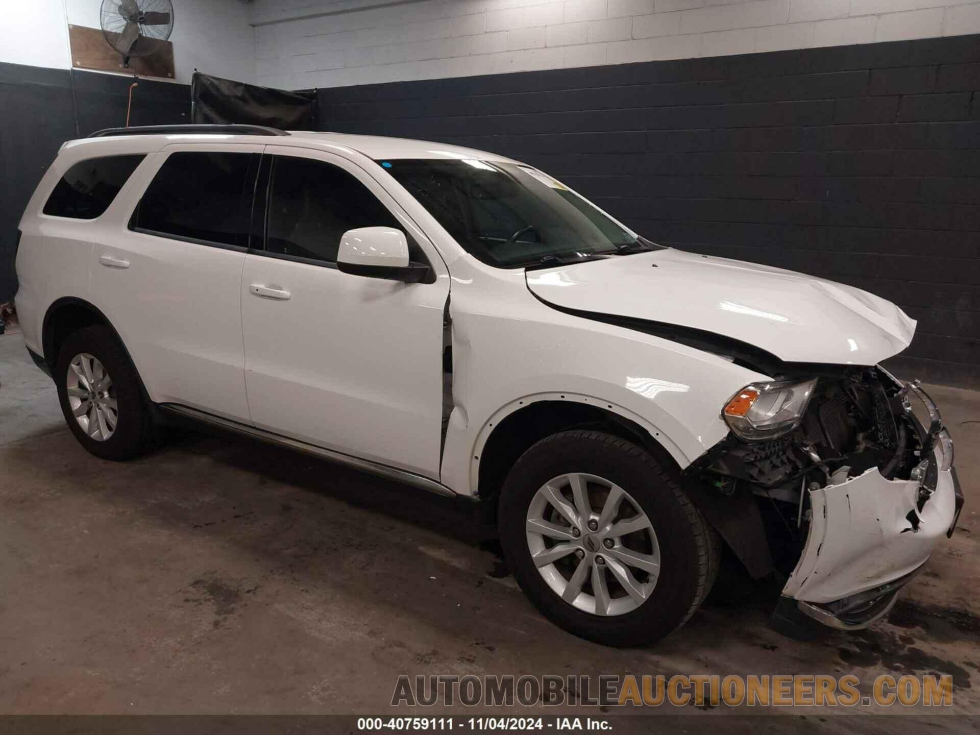 1C4RDJAG9LC224156 DODGE DURANGO 2020