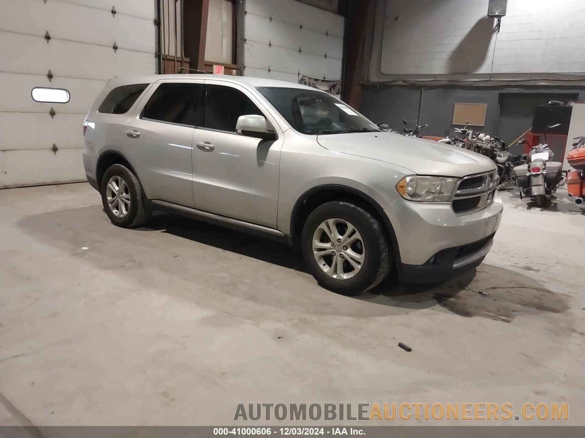 1C4RDJAGXCC109341 DODGE DURANGO 2012