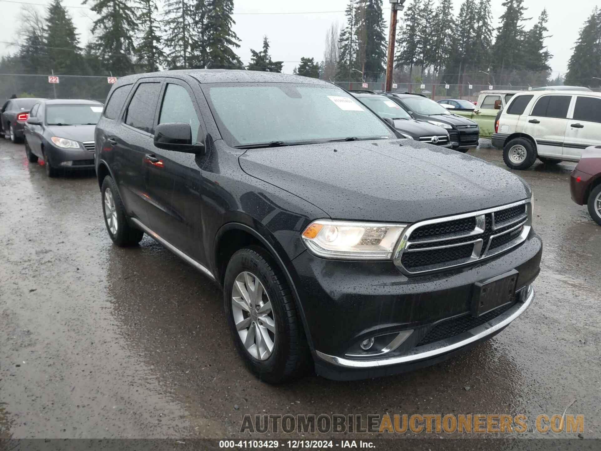 1C4RDJAGXEC595295 DODGE DURANGO 2014