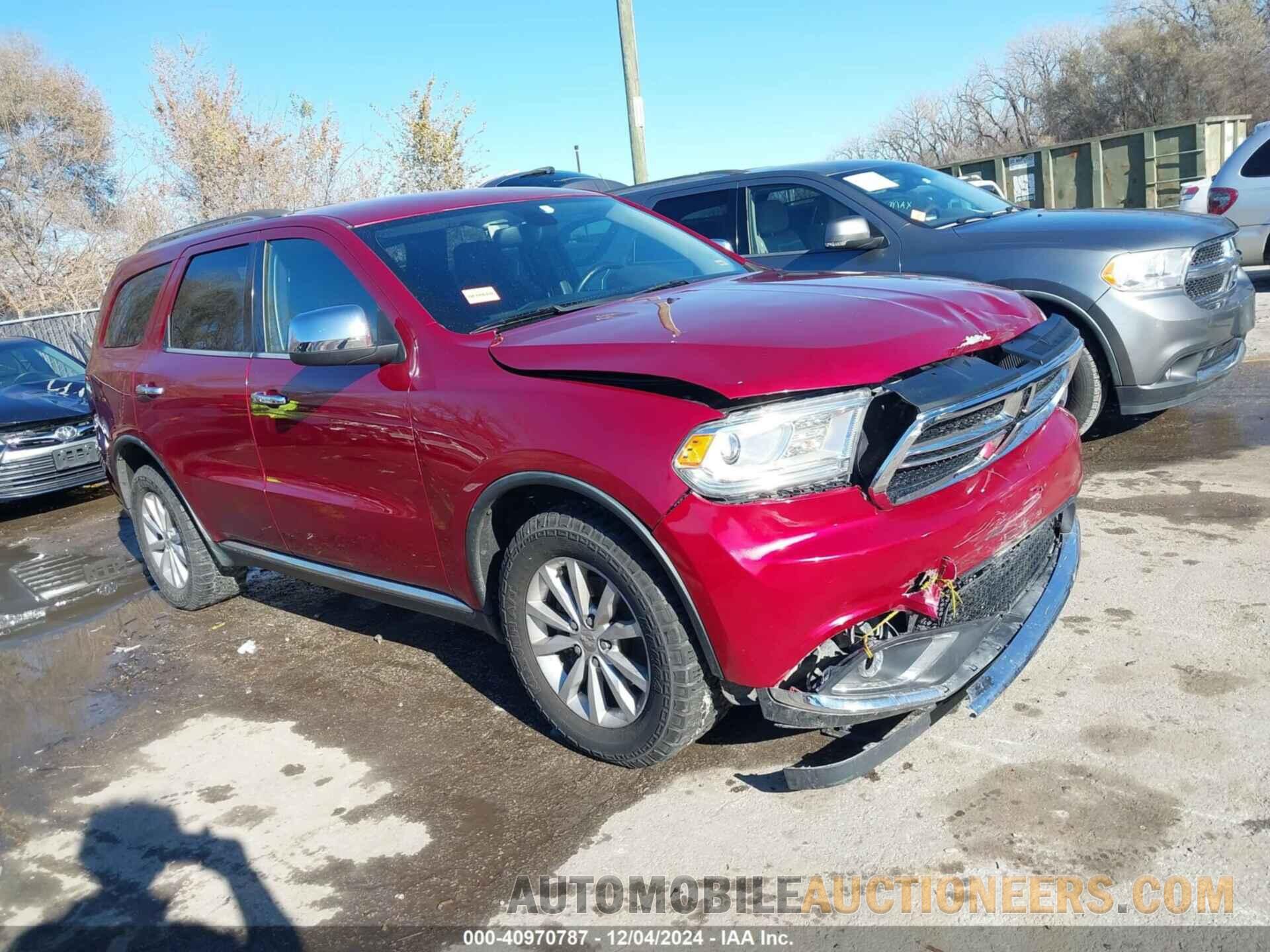 1C4RDJAGXEC972725 DODGE DURANGO 2014