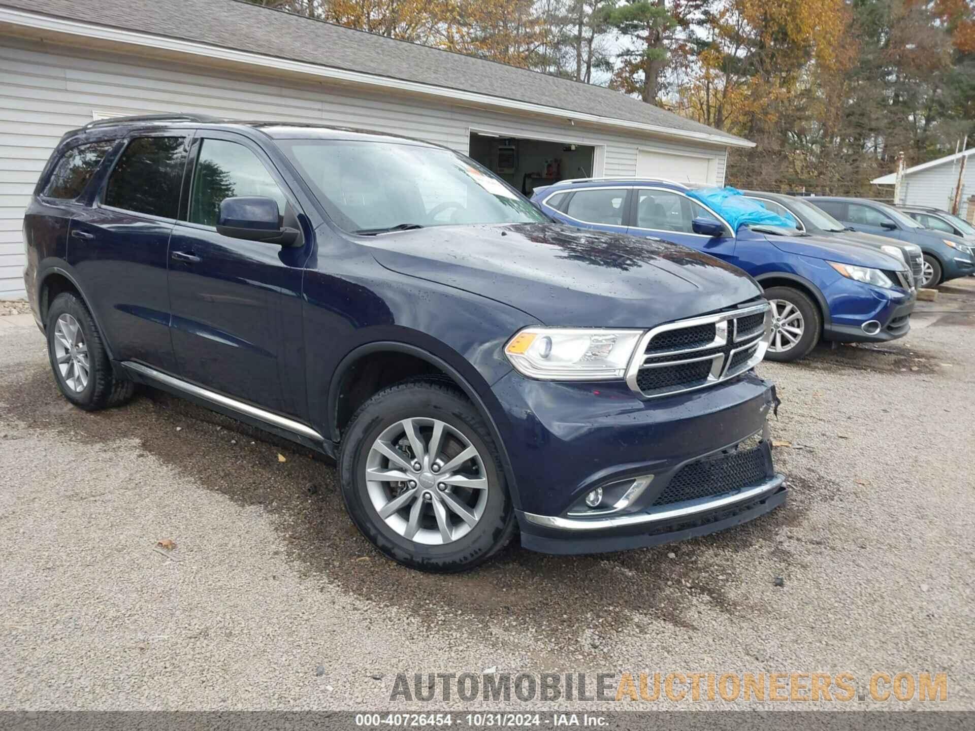 1C4RDJAGXJC150565 DODGE DURANGO 2018