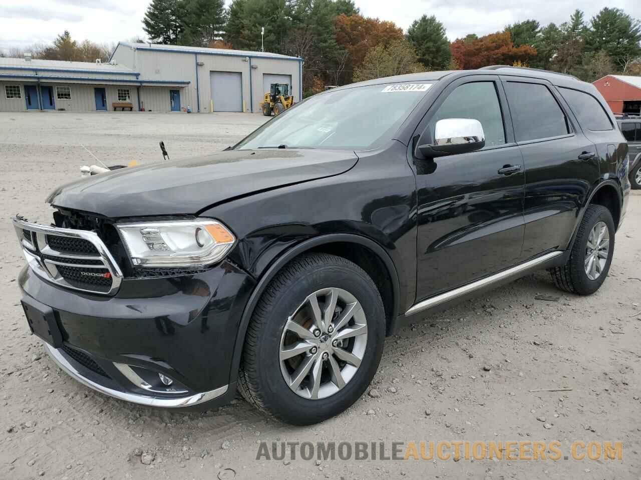 1C4RDJAGXJC404274 DODGE DURANGO 2018