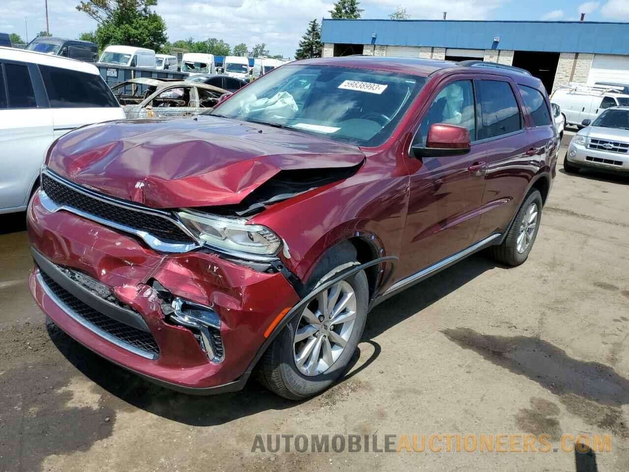 1C4RDJAGXMC818255 DODGE DURANGO 2021