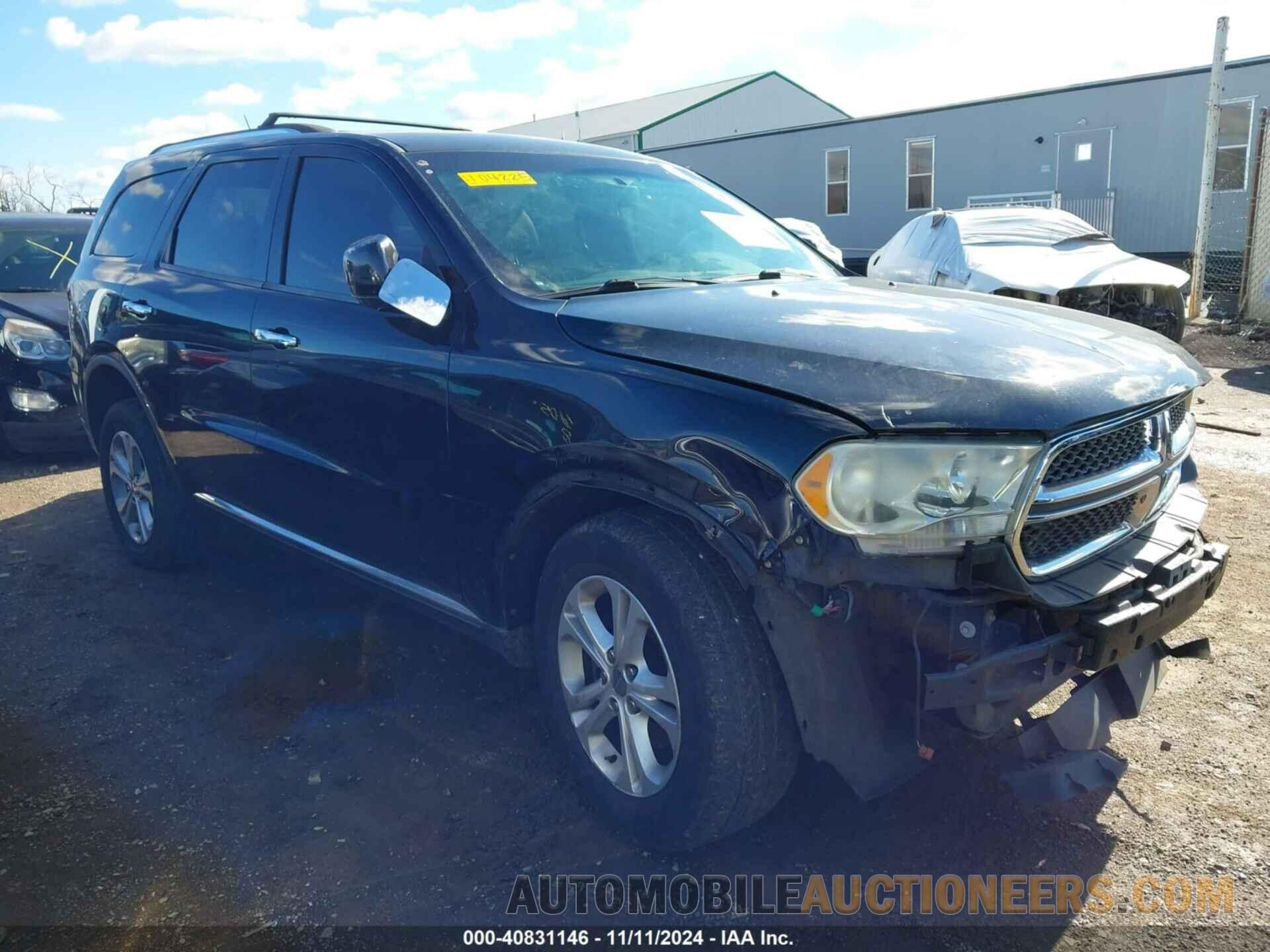 1C4RDJDG0CC104225 DODGE DURANGO 2012