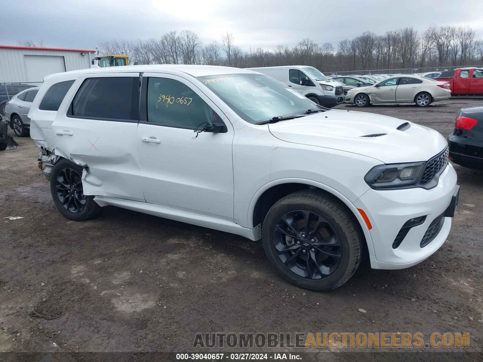 1C4RDJDG0NC161804 DODGE DURANGO 2022