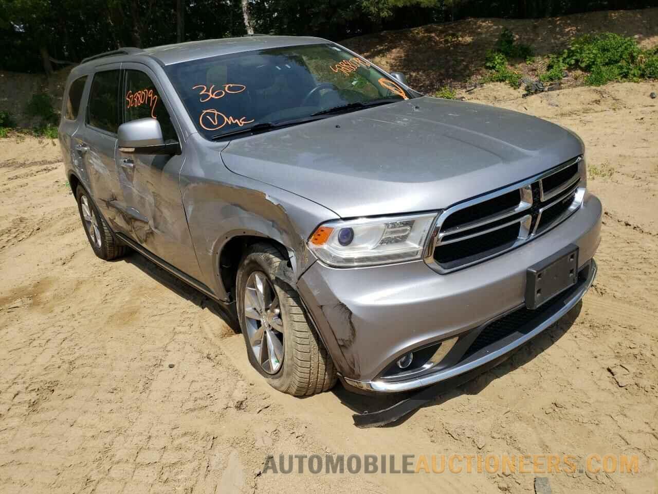 1C4RDJDG1FC837310 DODGE DURANGO 2015