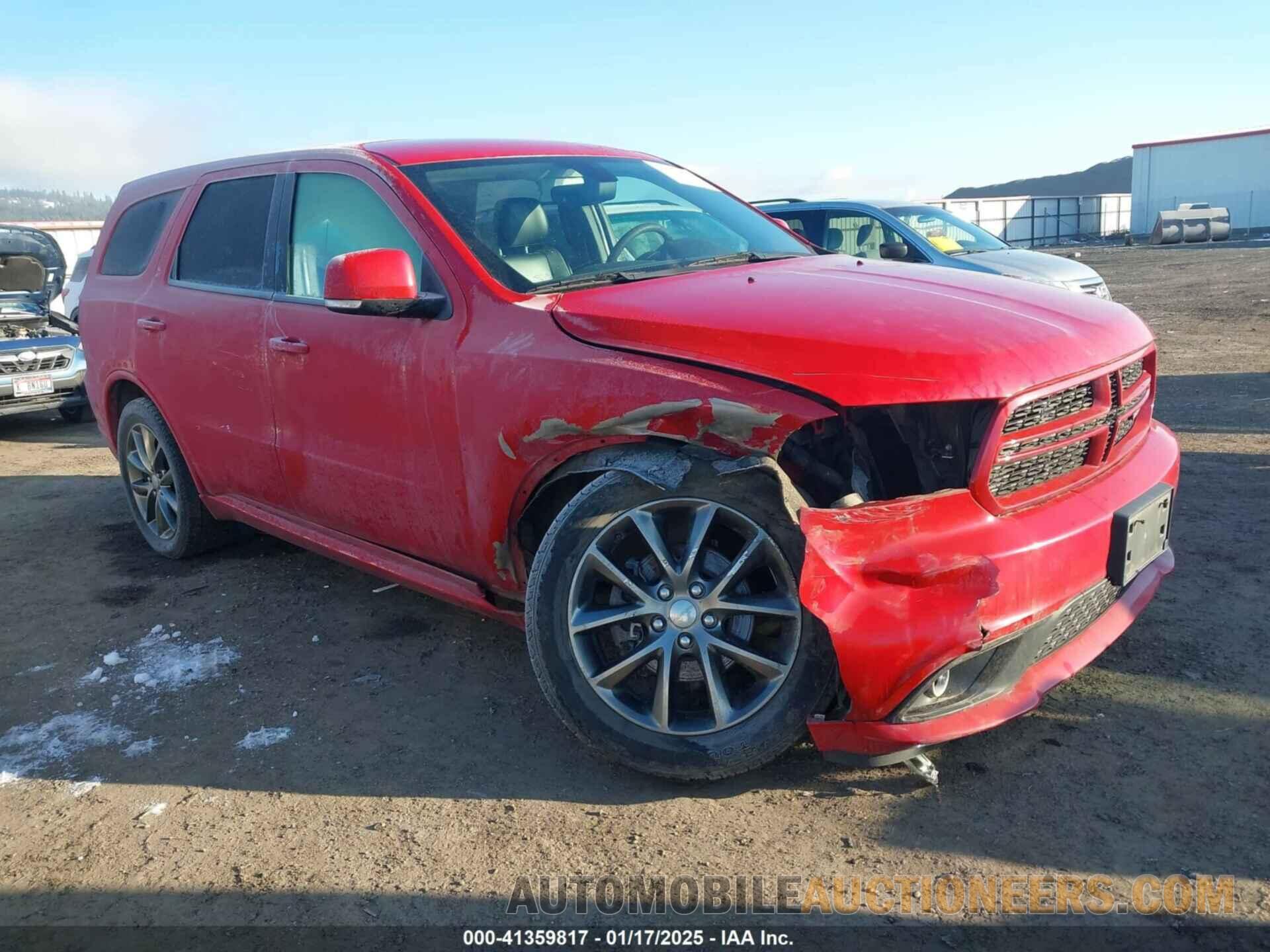 1C4RDJDG1HC698038 DODGE DURANGO 2017