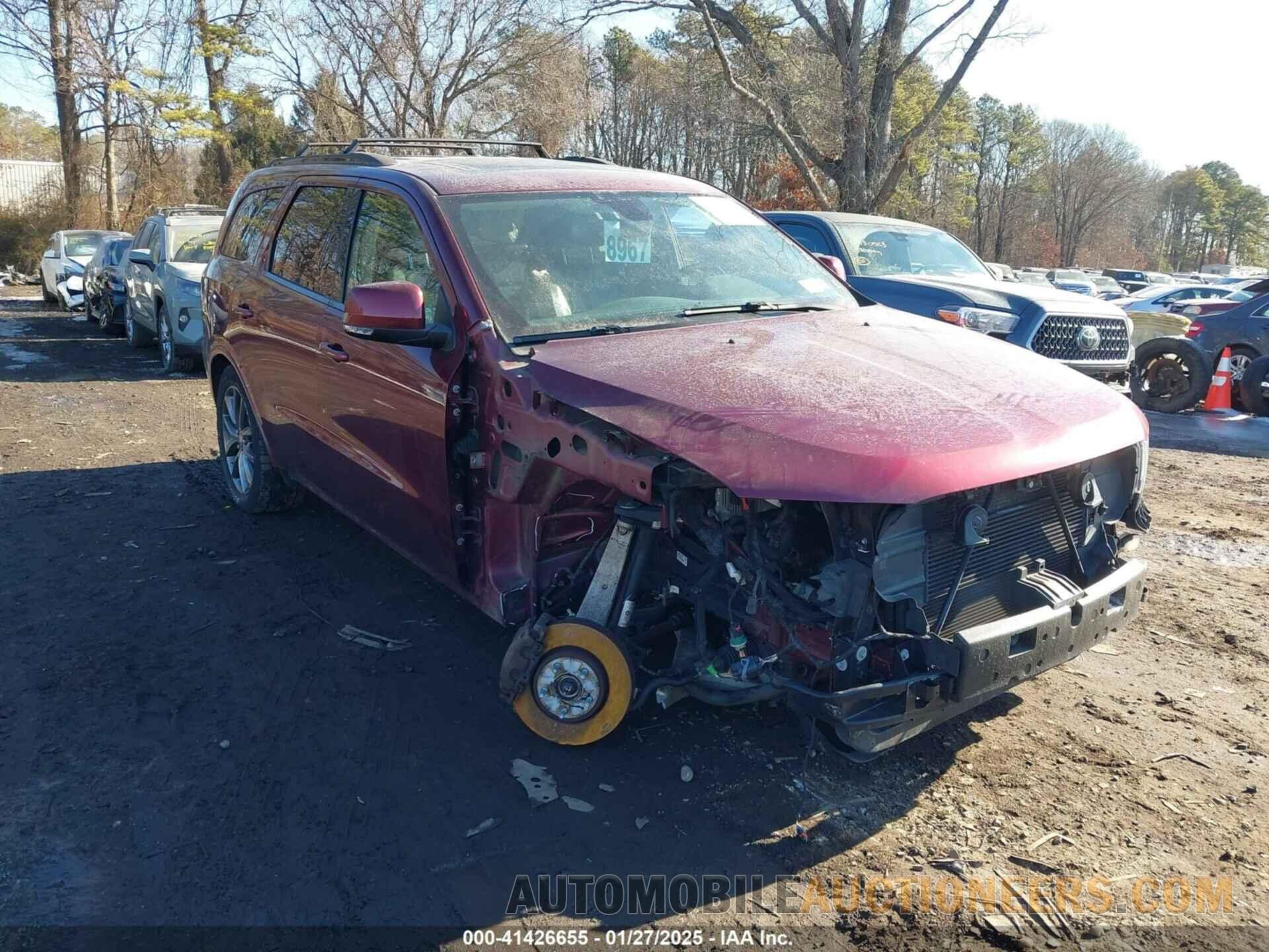 1C4RDJDG1HC710107 DODGE DURANGO 2017