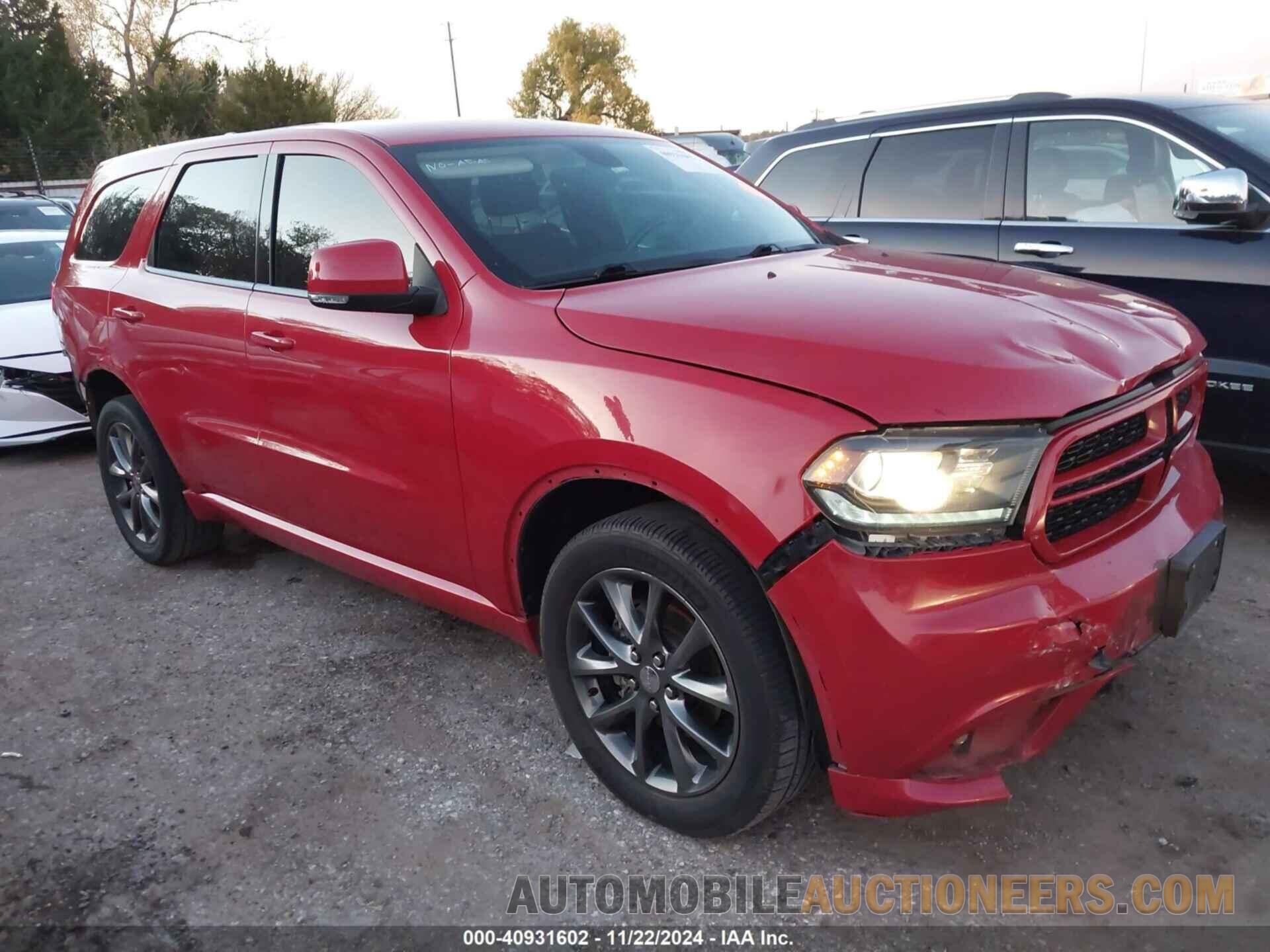 1C4RDJDG1HC737226 DODGE DURANGO 2017