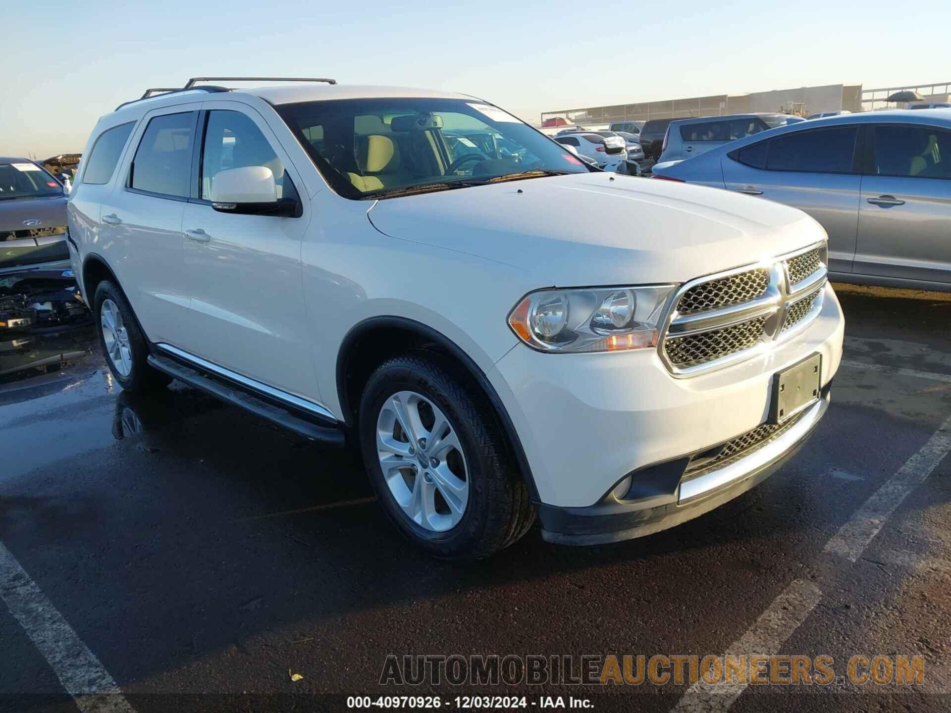 1C4RDJDG2CC358602 DODGE DURANGO 2012