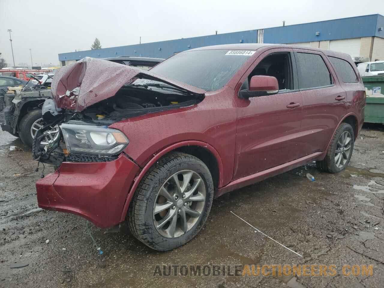 1C4RDJDG2JC395663 DODGE DURANGO 2018