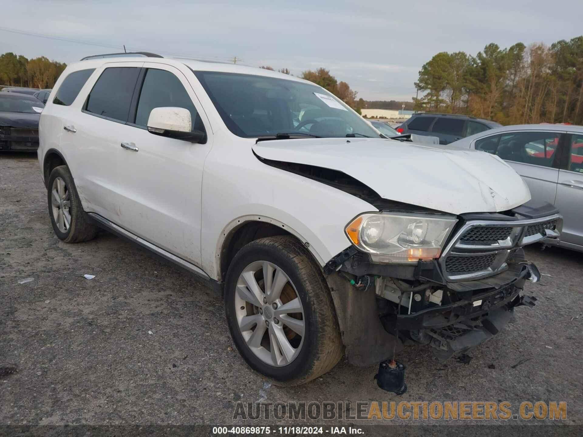 1C4RDJDG4DC654304 DODGE DURANGO 2013