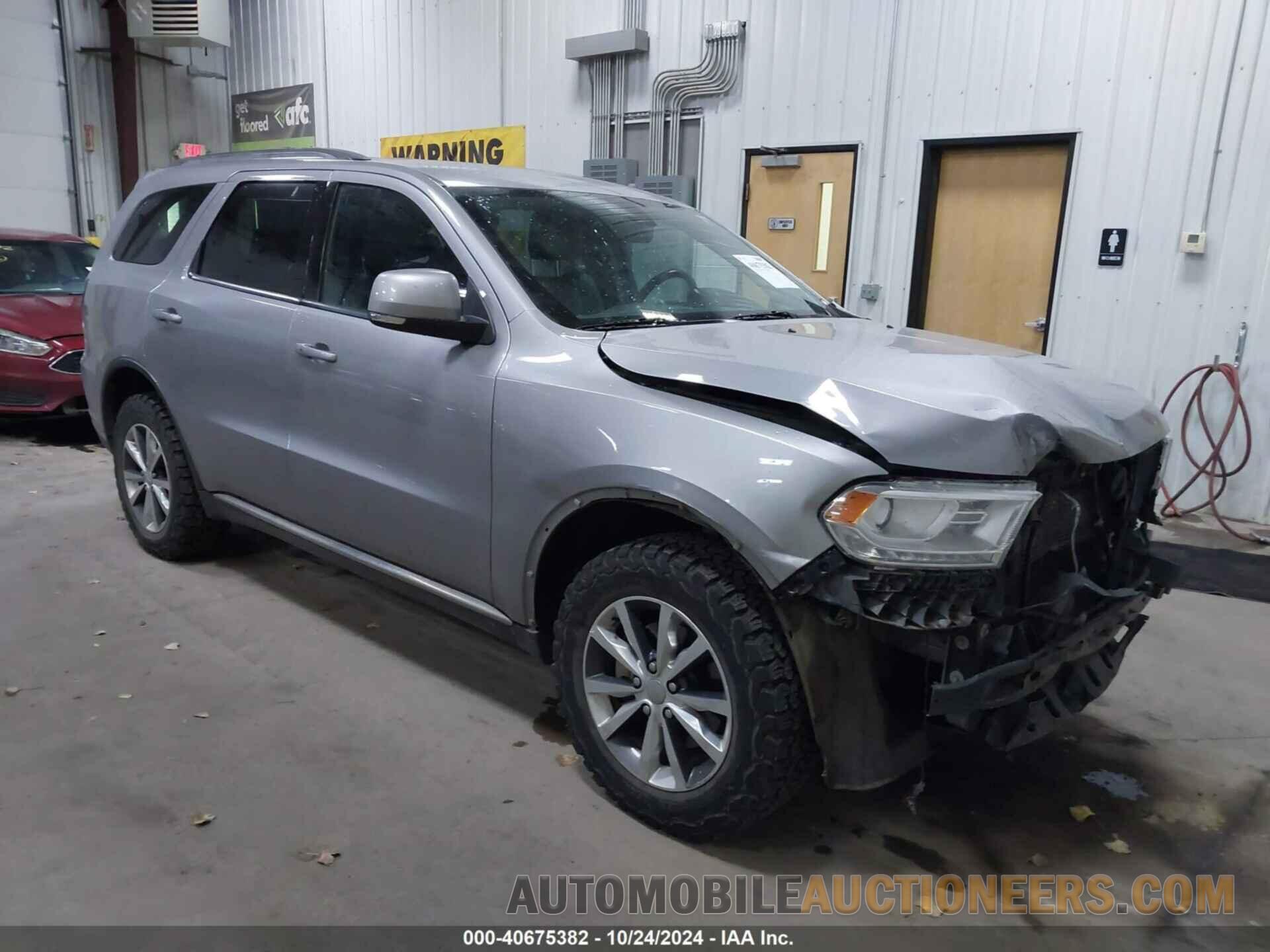 1C4RDJDG4GC308810 DODGE DURANGO 2016