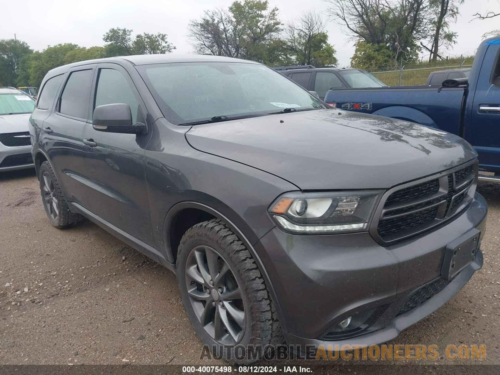 1C4RDJDG4HC657256 DODGE DURANGO 2017