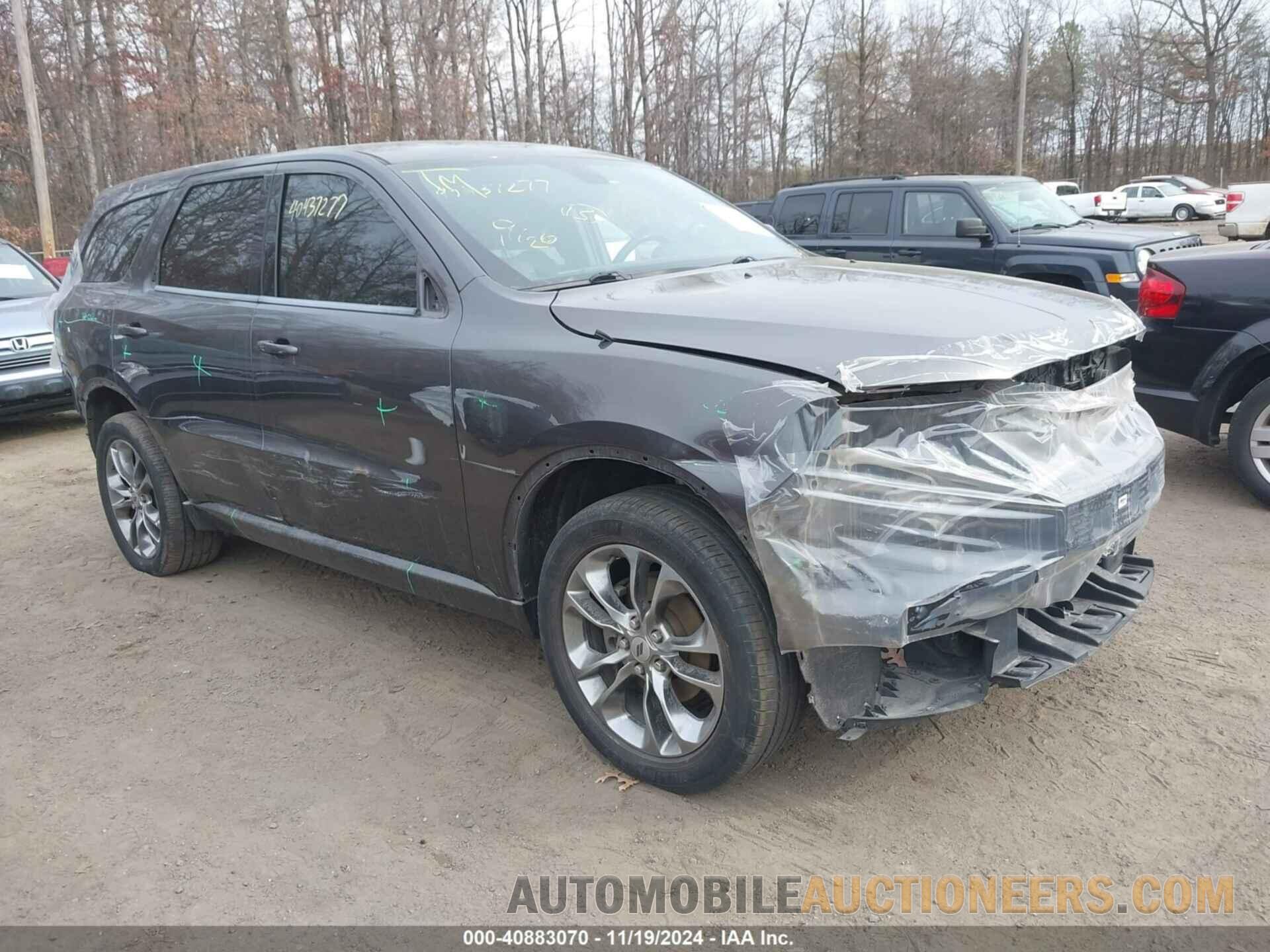 1C4RDJDG4KC780143 DODGE DURANGO 2019