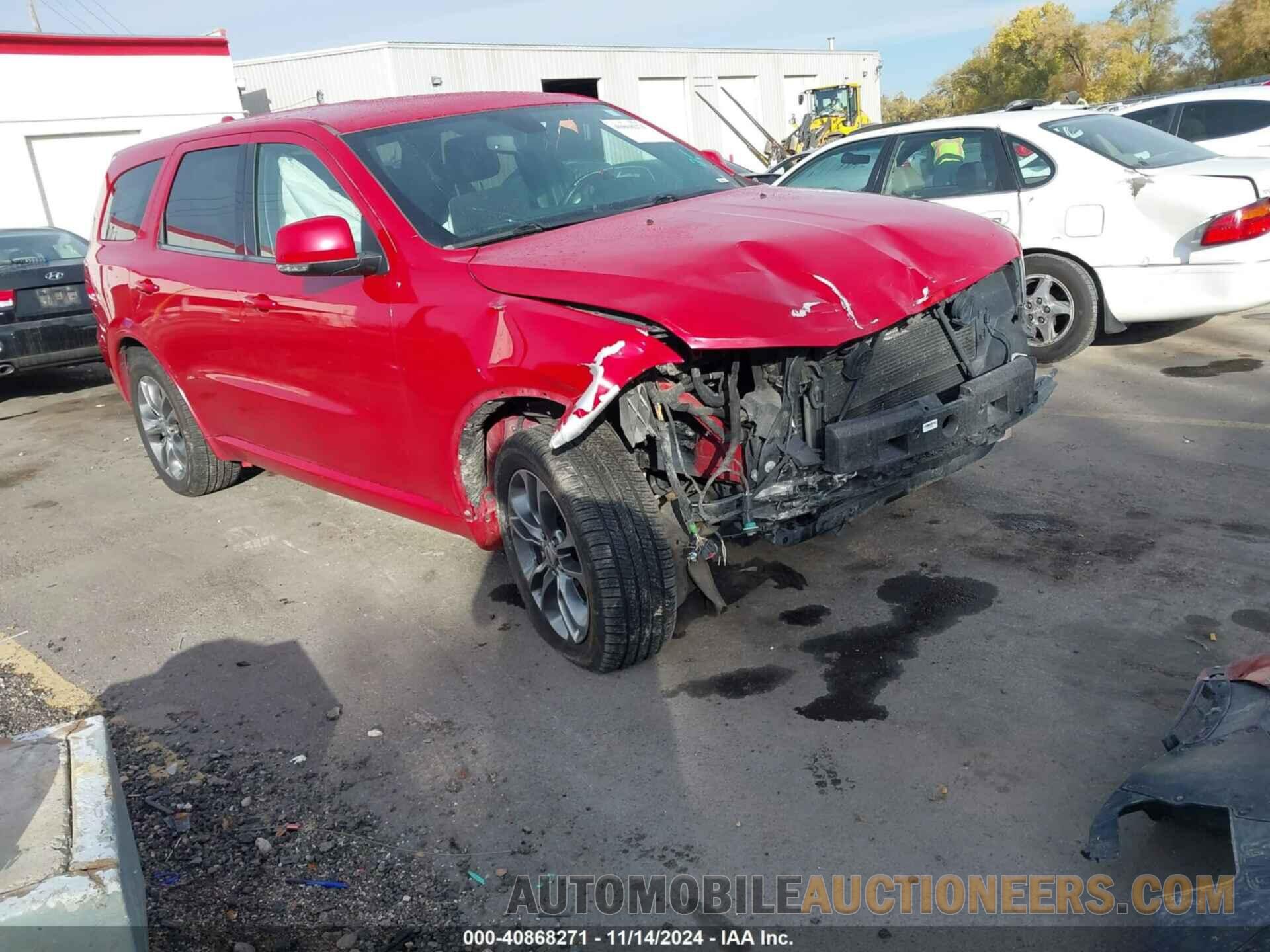 1C4RDJDG5KC722574 DODGE DURANGO 2019