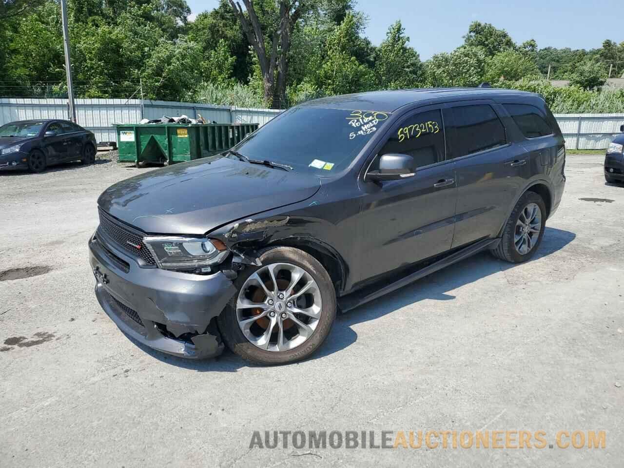 1C4RDJDG5KC744672 DODGE DURANGO 2019