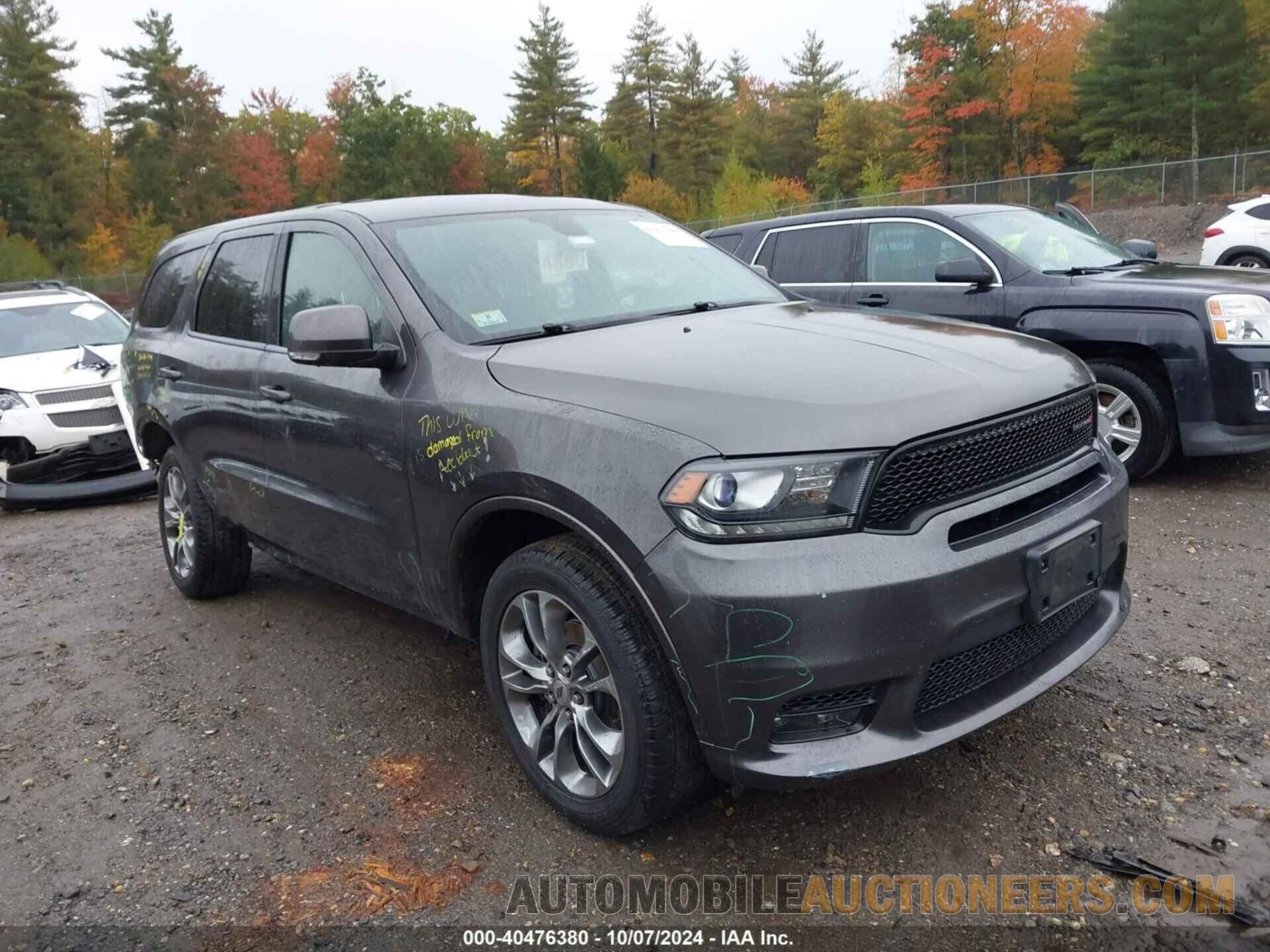 1C4RDJDG5KC780619 DODGE DURANGO 2019