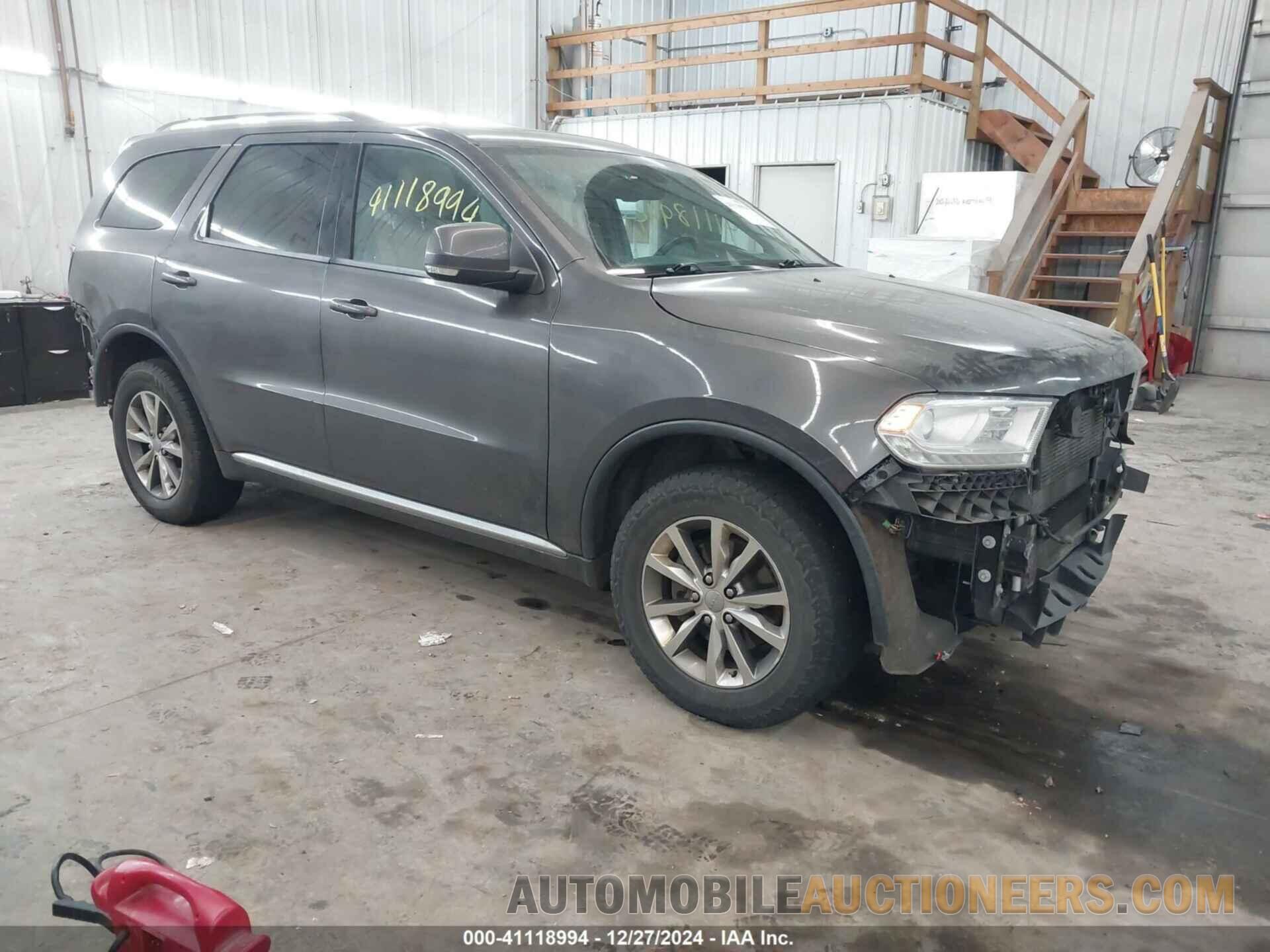 1C4RDJDG6FC746131 DODGE DURANGO 2015