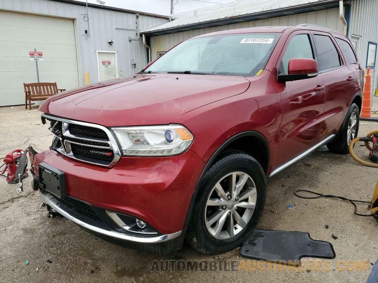 1C4RDJDG6FC810264 DODGE DURANGO 2015