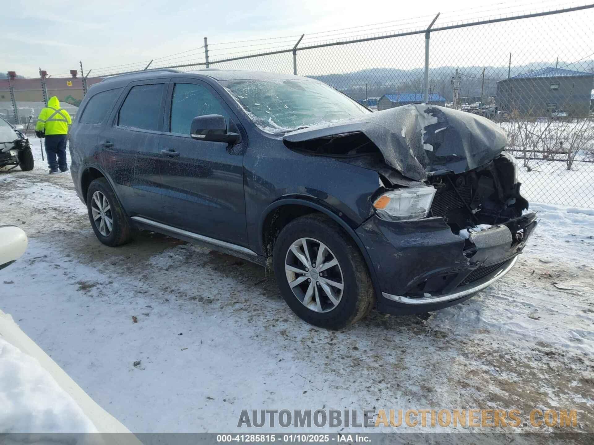 1C4RDJDG6GC315371 DODGE DURANGO 2016