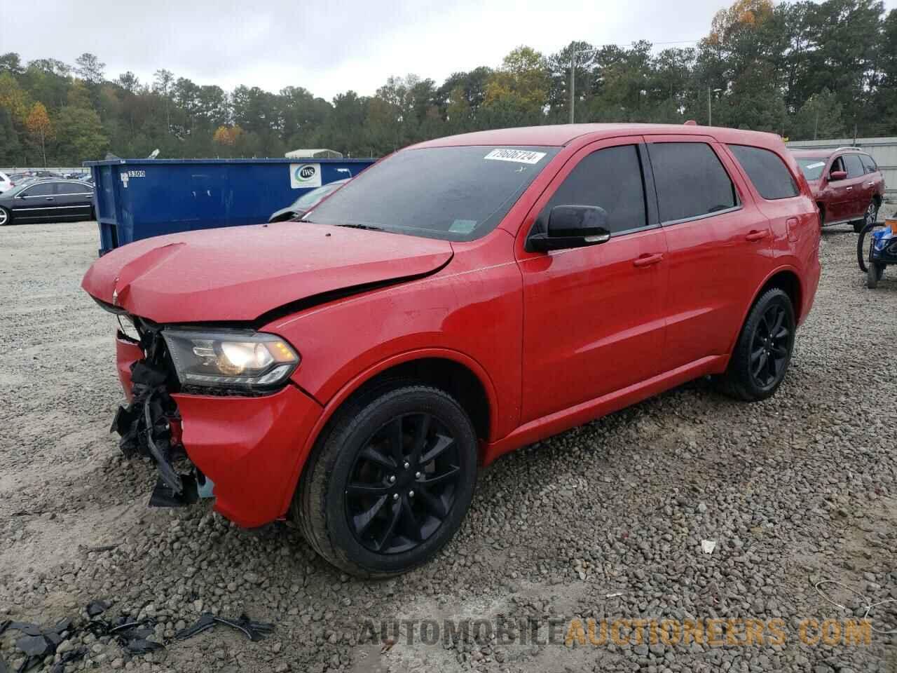 1C4RDJDG6HC664970 DODGE DURANGO 2017