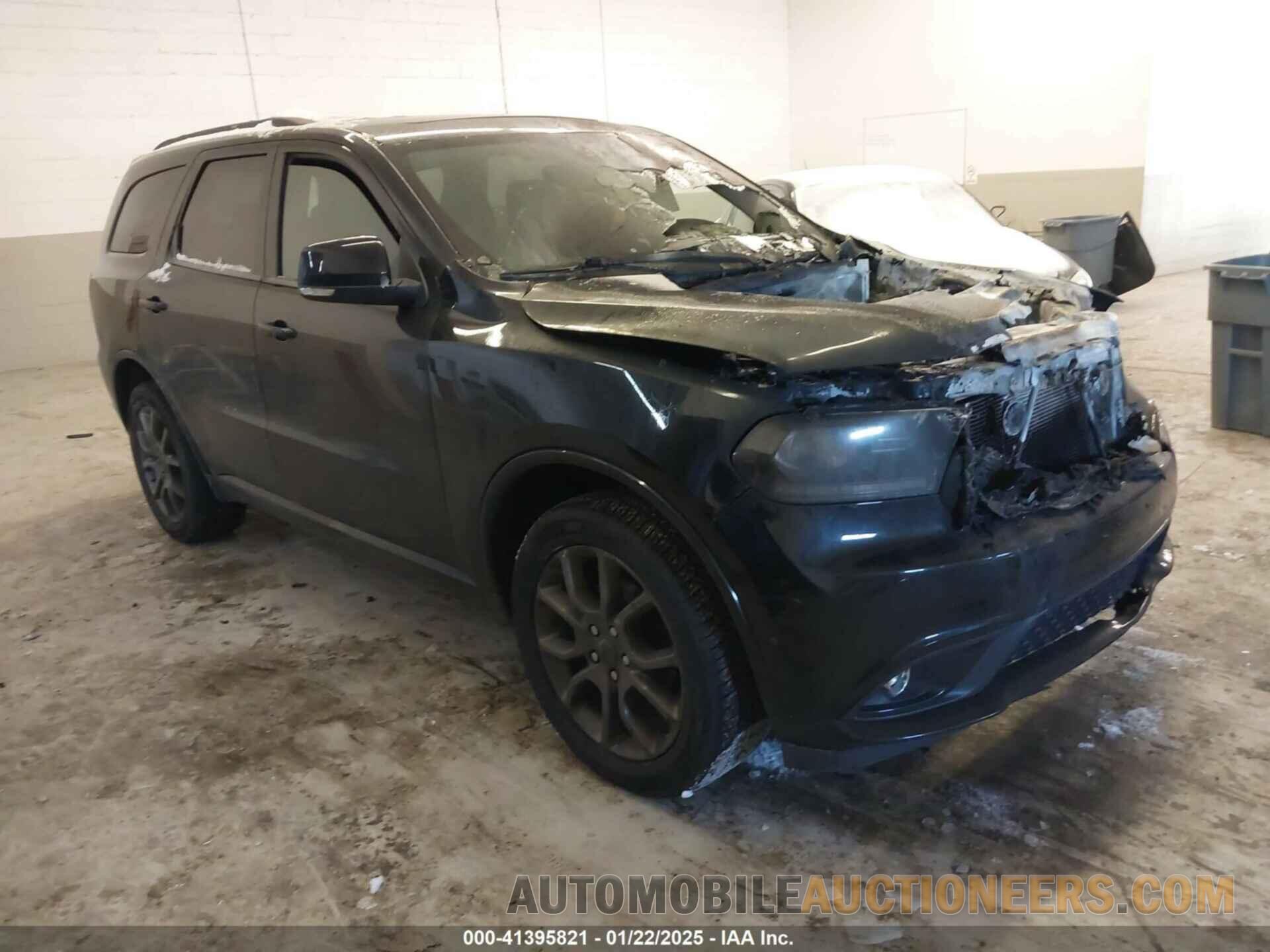 1C4RDJDG6HC820490 DODGE DURANGO 2017