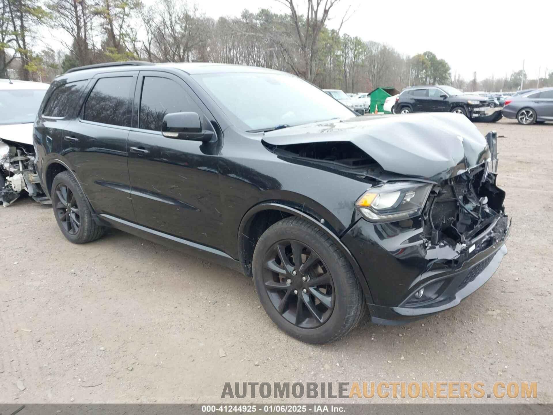 1C4RDJDG6HC907466 DODGE DURANGO 2017