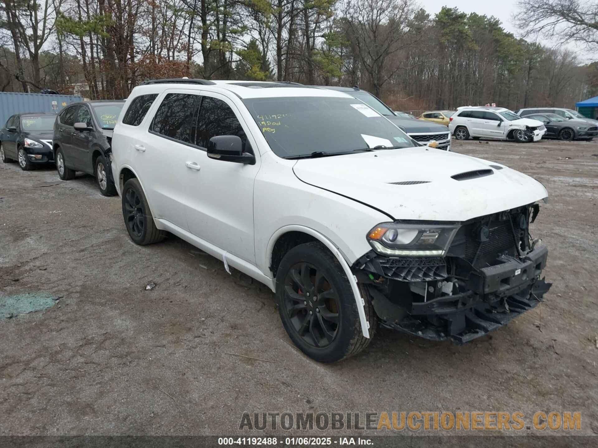 1C4RDJDG6KC791533 DODGE DURANGO 2019