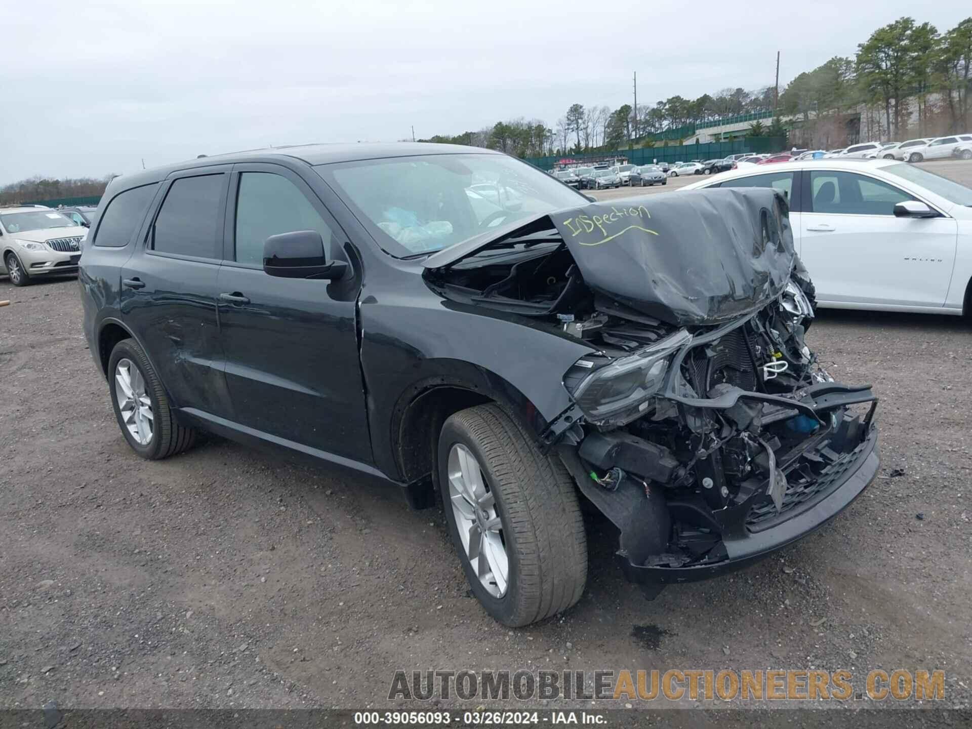 1C4RDJDG6NC105334 DODGE DURANGO 2022