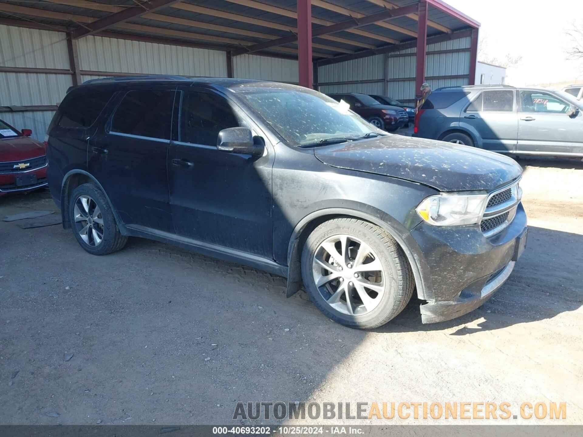 1C4RDJDG7CC181108 DODGE DURANGO 2012