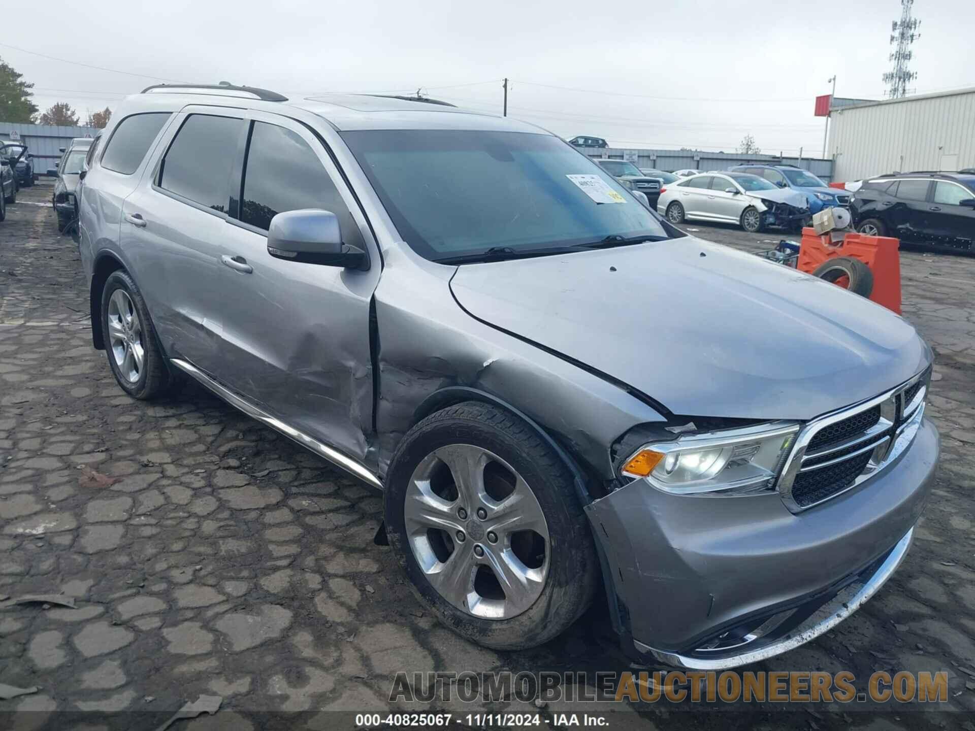 1C4RDJDG7EC507833 DODGE DURANGO 2014