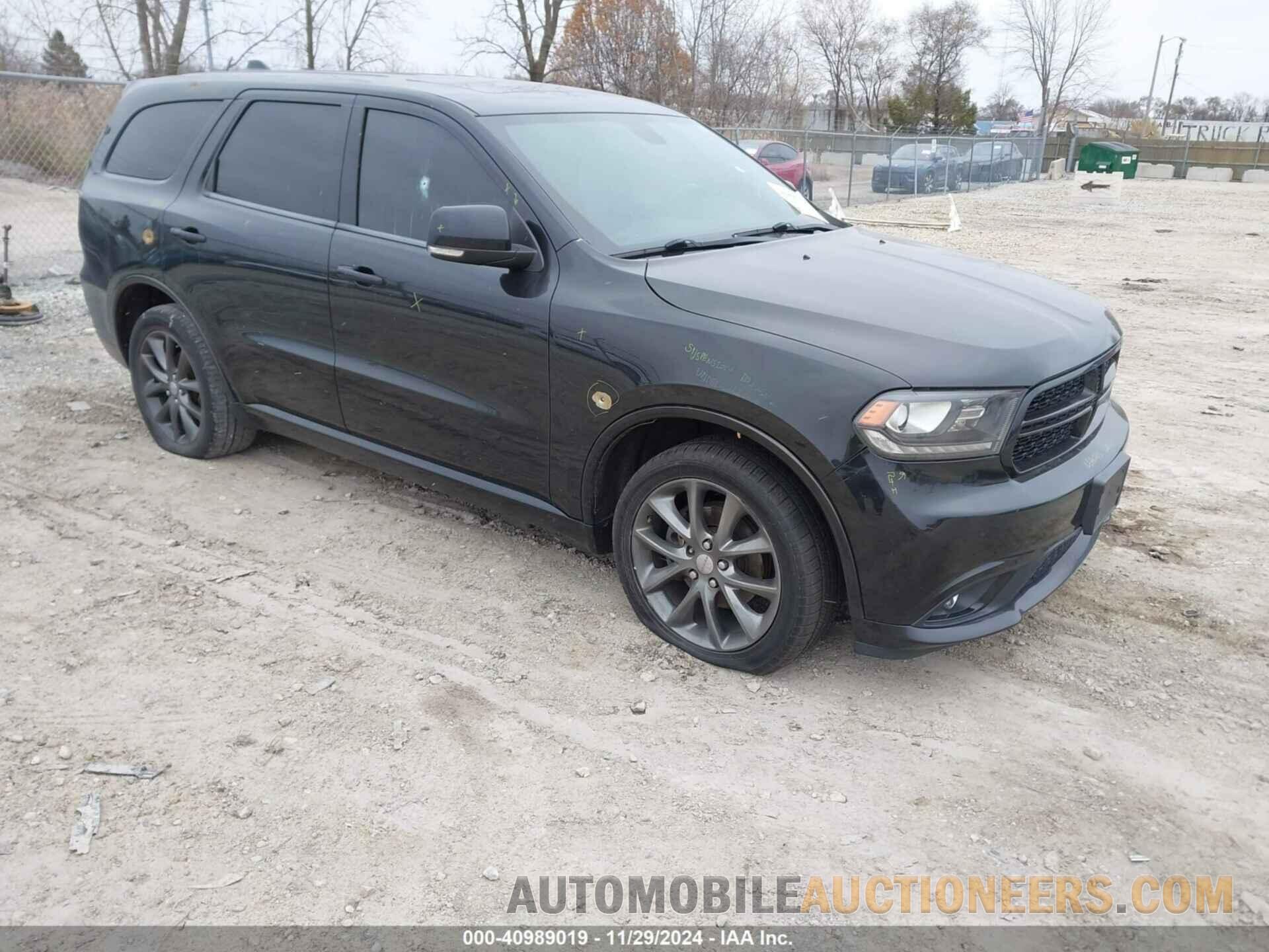 1C4RDJDG7EC593886 DODGE DURANGO 2014