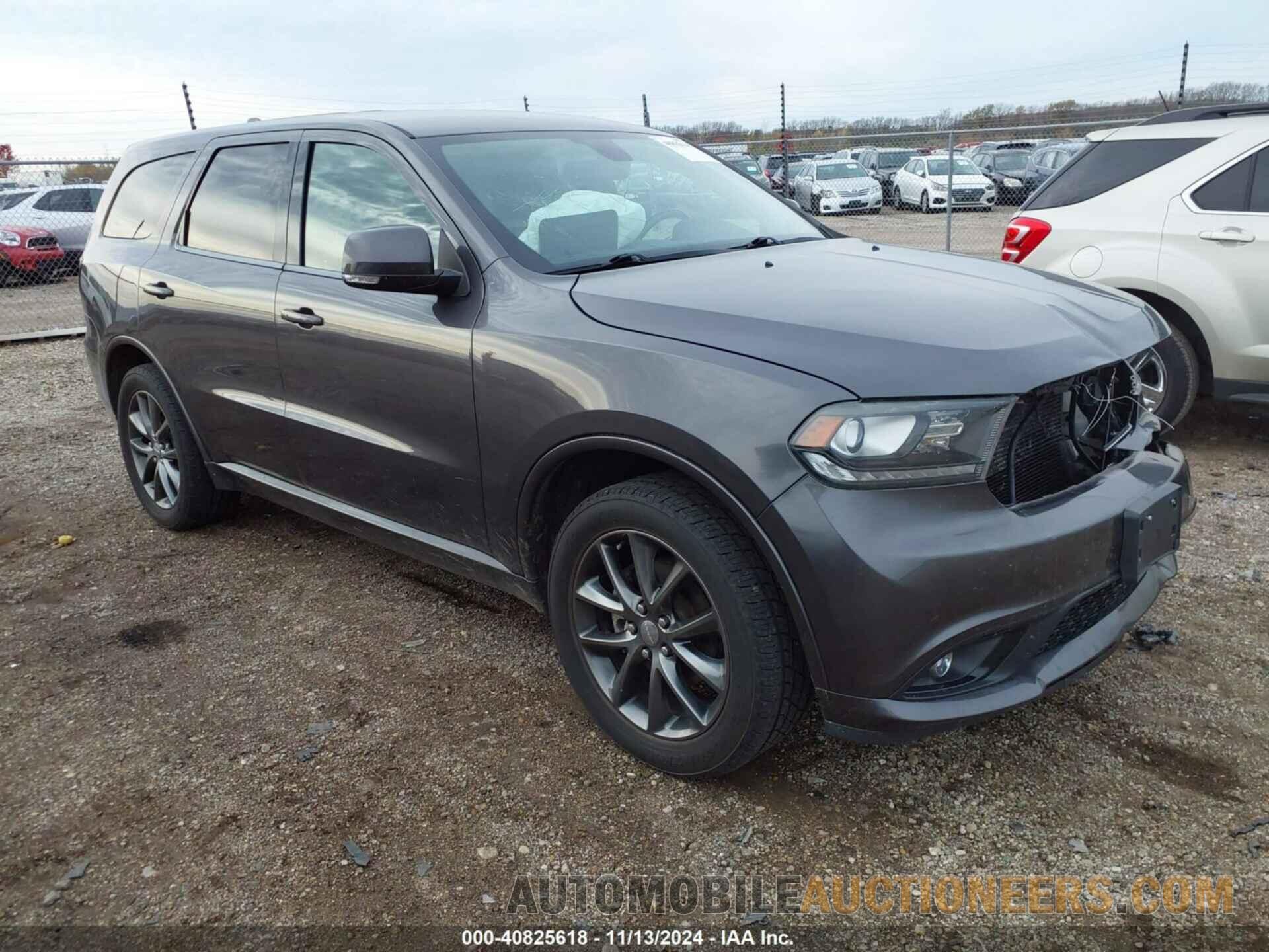 1C4RDJDG7HC775043 DODGE DURANGO 2017